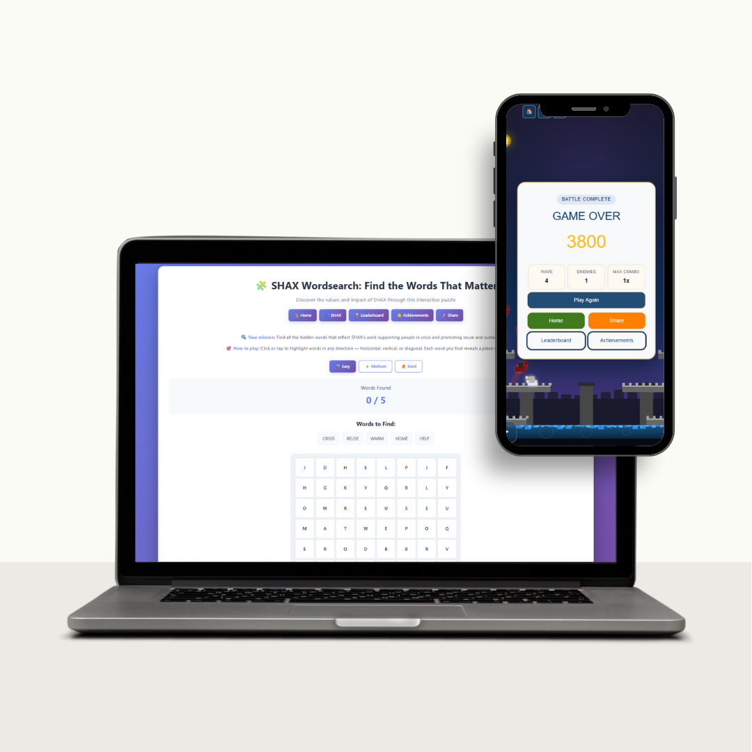 SHAX Games Platform Hero